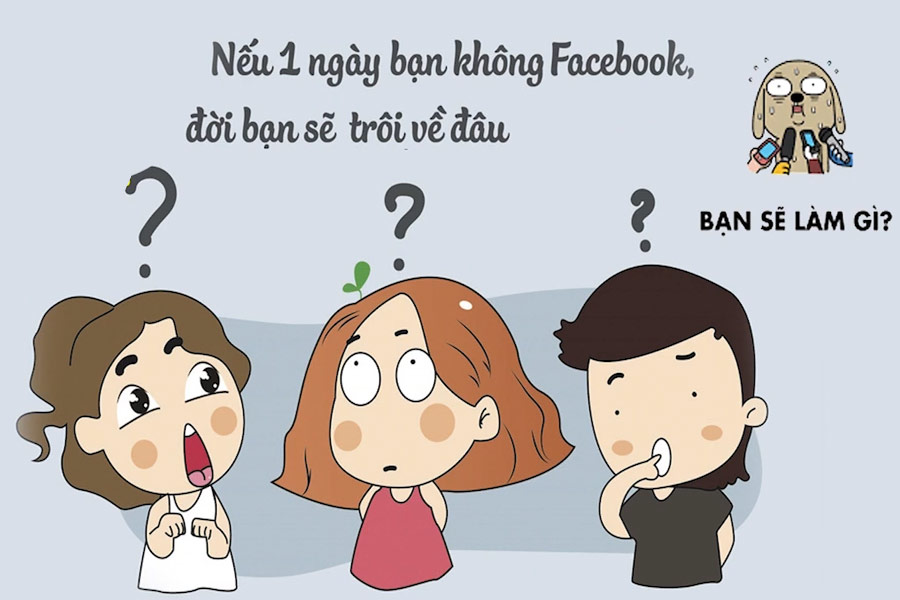 không có facebook