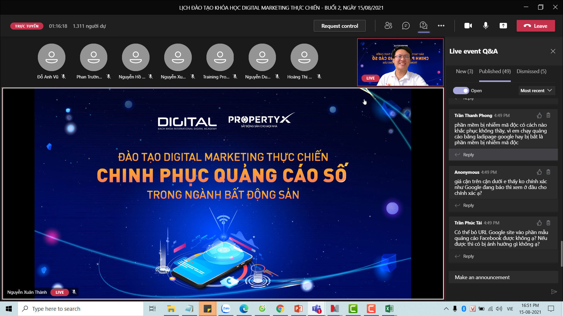 Dạy Digital Marketing Online