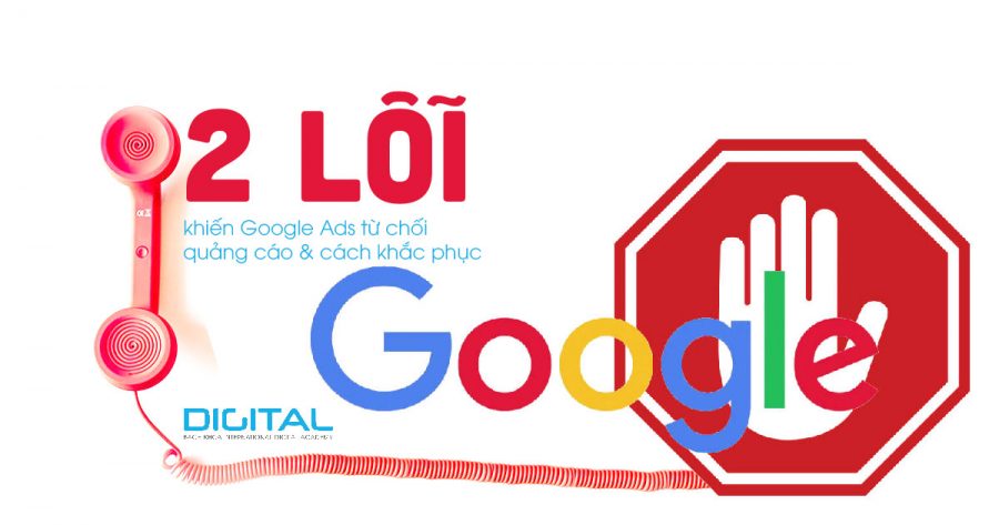 Google Ads từ chối quảng cáo