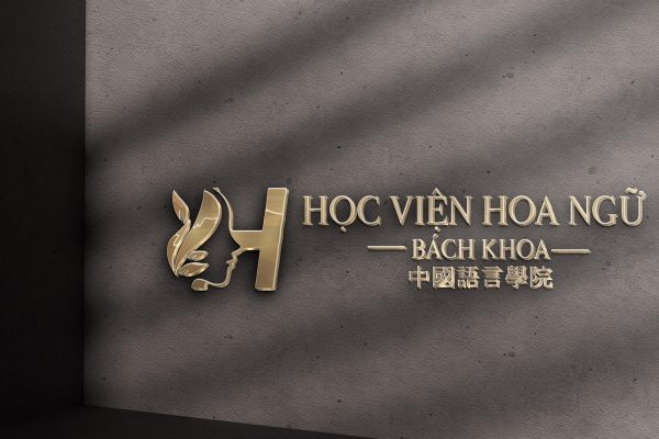 Logo Học viện Hoa Ngữ GoldenA