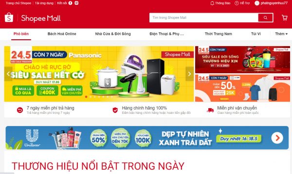 chốt đơn trên Shopee