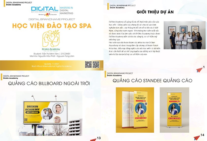 Digital Brandname thương hiệu DrSkin Academy