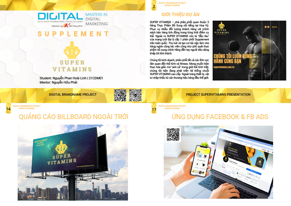 Digital Brandname thực phẩm chức năng Super Vitamin bạn Hoài Linh