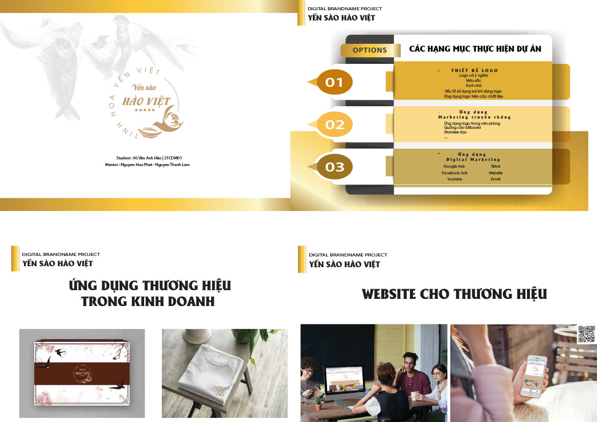 Digital Brandname thương hiệu yến sào Hào Việt